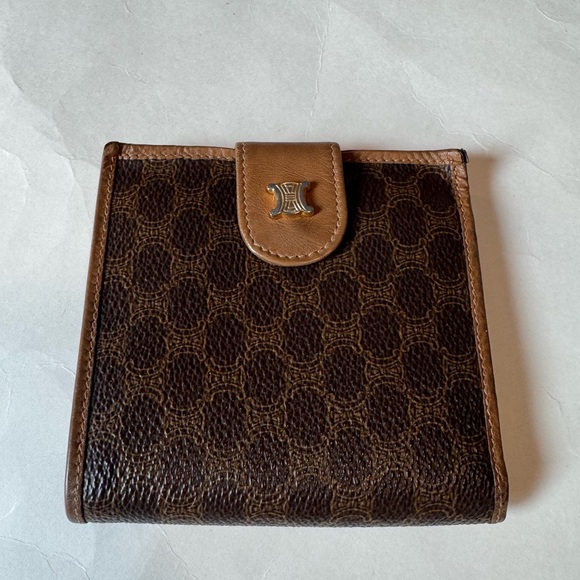 Celine Brown and Tan Wallet - Picture 1 of 10